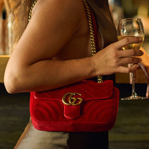 red_Gucci_marmont_handbag