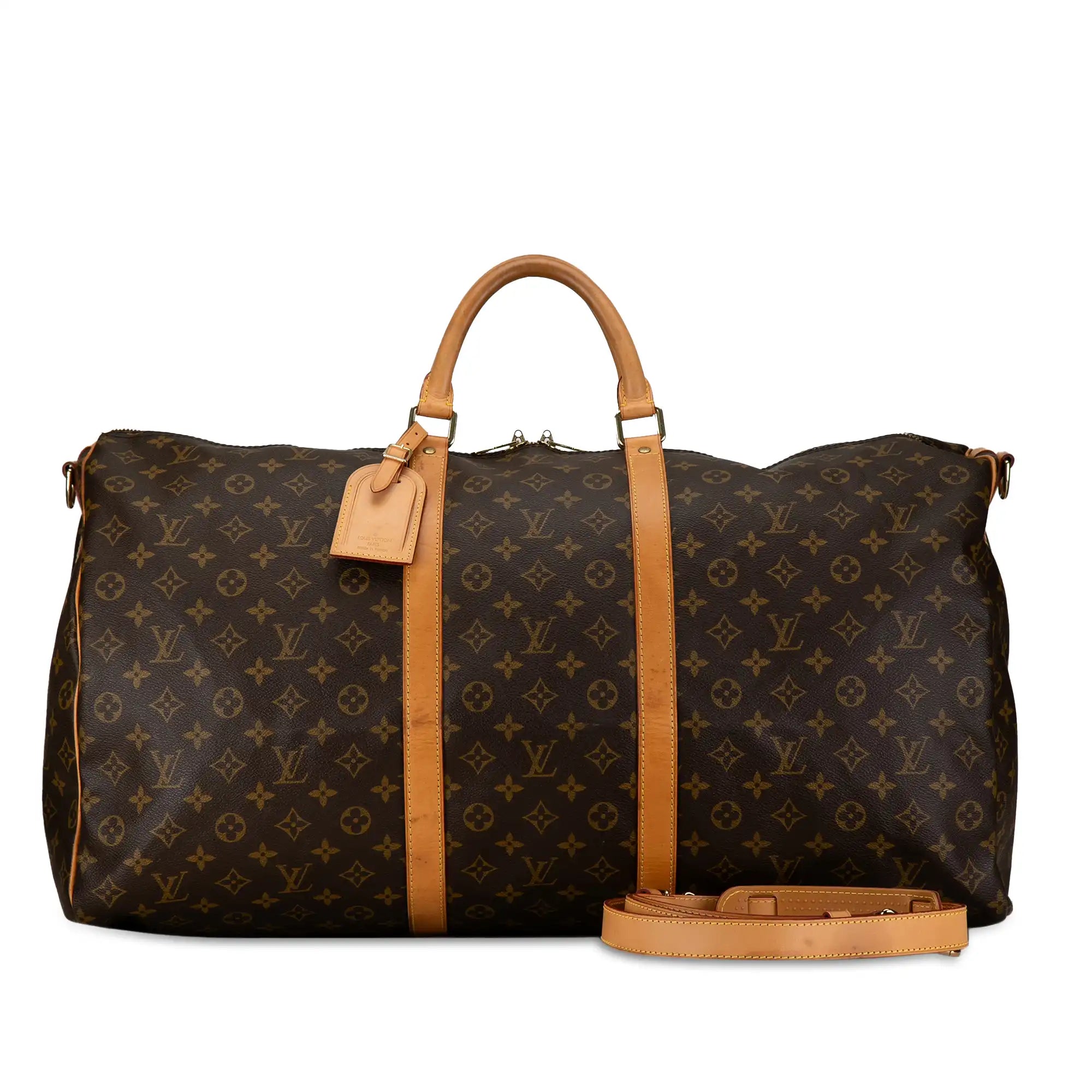 Louis Vuitton Keepall 60 Bandoulière Monogram Canvas