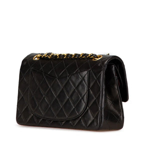 Chanel Classic Double Flap Small Black Lambskin Gold