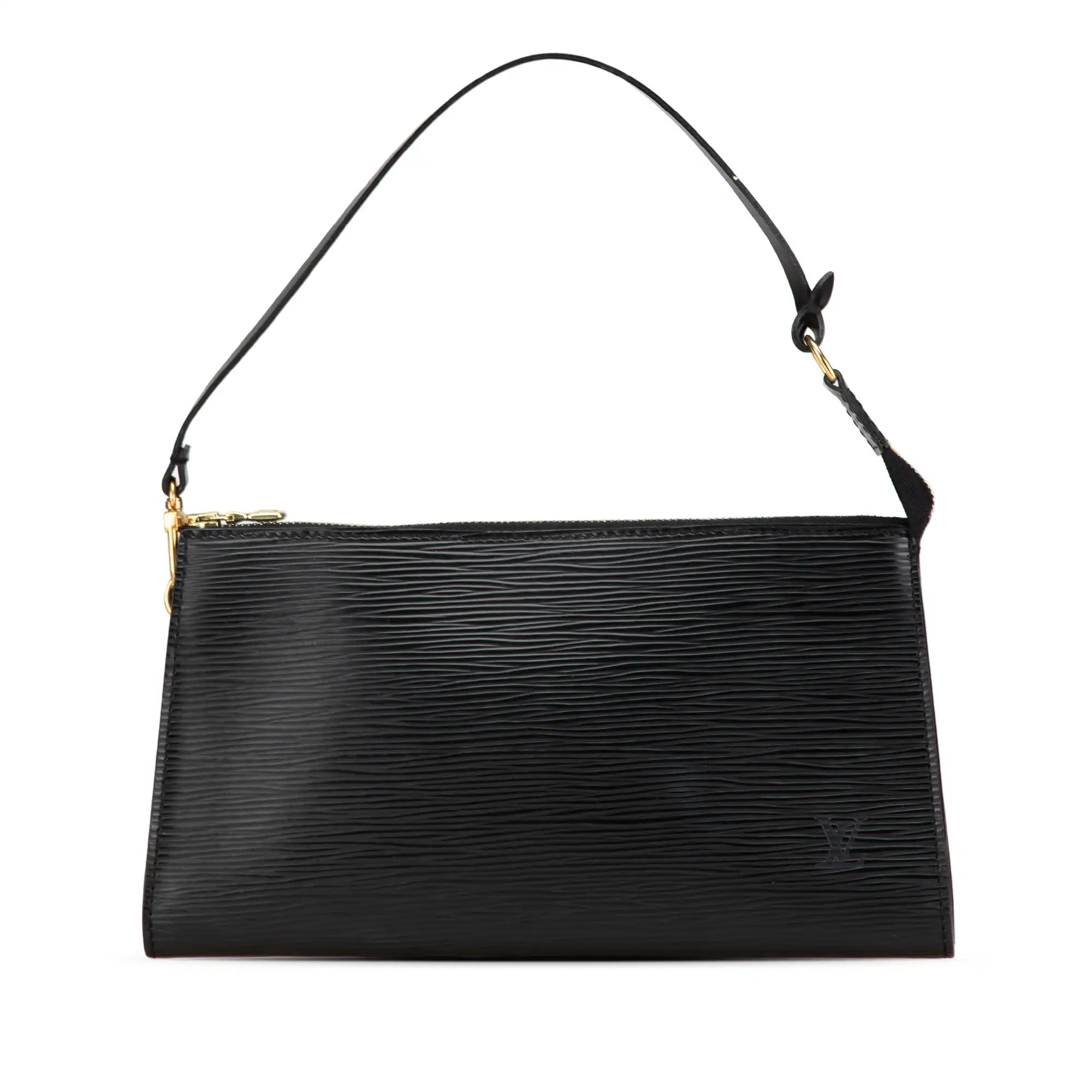 Louis Vuitton Pochette Accessoires Black Epi