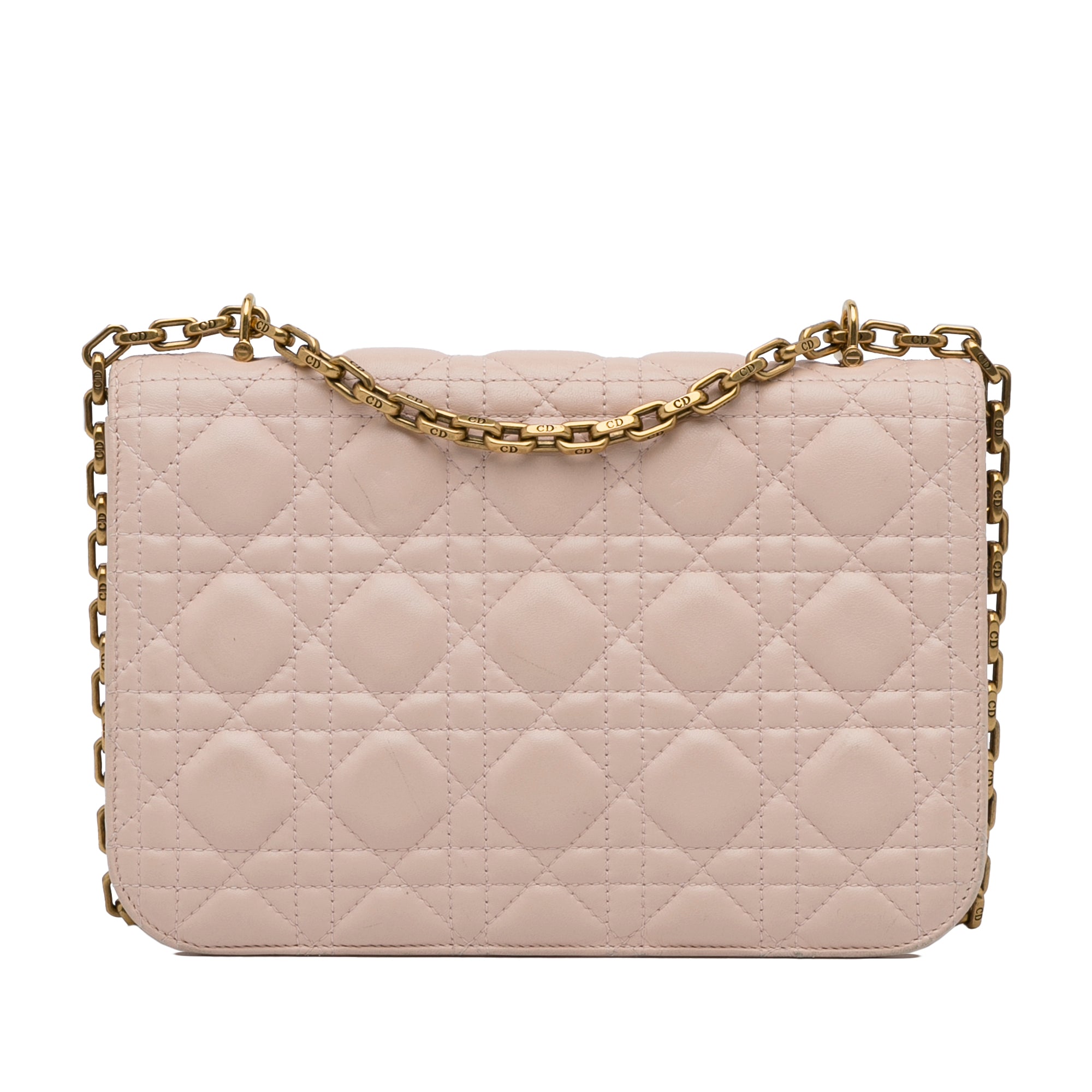 Dior Dioraddict Crossbody Pink Cannage Calfskin