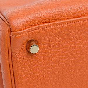 Hermès Kelly 35 Retourne Orange Togo