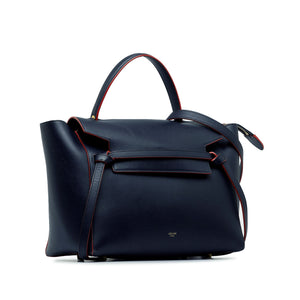 Celine Belt Bag Mini Blue Calfskin