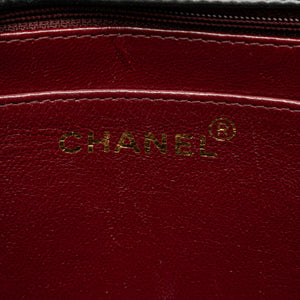 Chanel Vintage Classic Single Flap Maxi Lambskin Gold