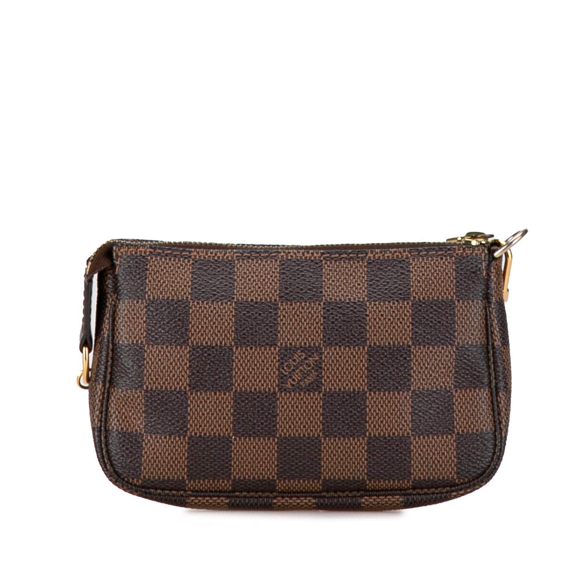 Louis Vuitton Pochette Accessoires Mini Damier Ebene Canvas