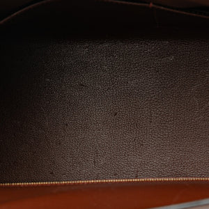 Hermès Kelly Sellier 35 Brown Noisette Box Calf