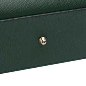 Dior Lady D-Sire Large Green Calfskin Gold