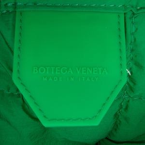 Bottega Veneta Cassette Tote Green Padded Intrecciato Nylon