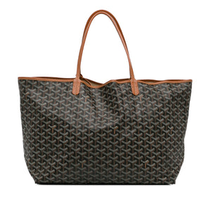 Goyard Saint Louis GM Black Goyardine Canvas