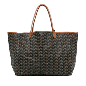 Goyard Saint Louis GM Black Goyardine Canvas