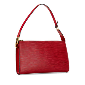 Louis Vuitton Pochette Accessoires Red Epi