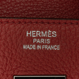 Hermès Birkin 35 Sienna Red Togo