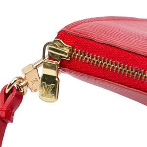 Louis Vuitton Pochette Accessoires Red Epi