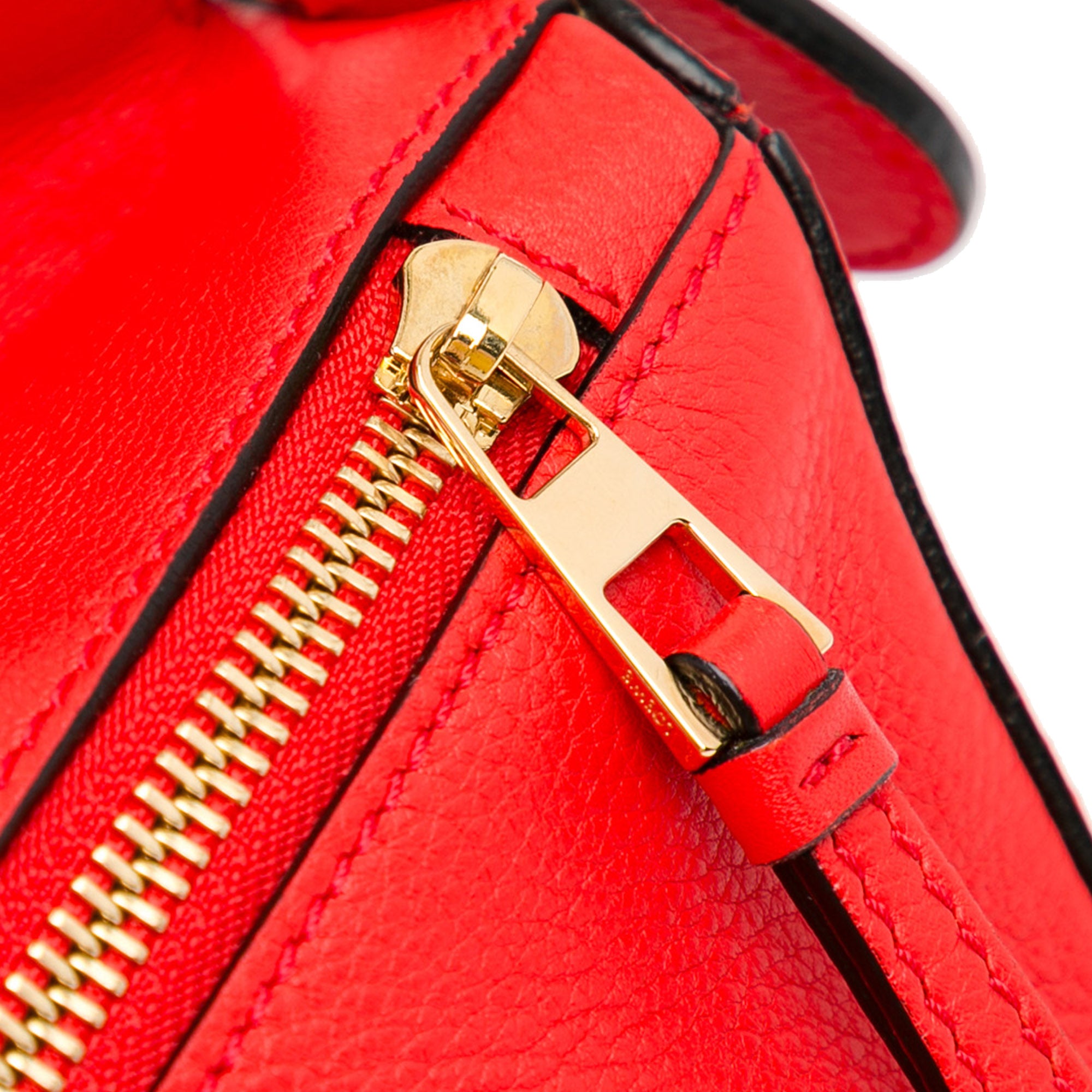 Loewe Puzzle Bag Medium Red Calfskin