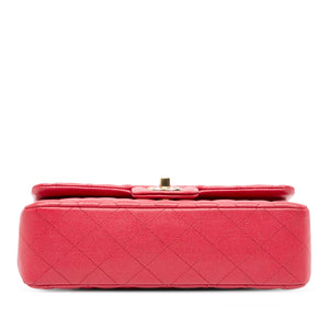 Chanel Classic Double Flap Small Pink Caviar