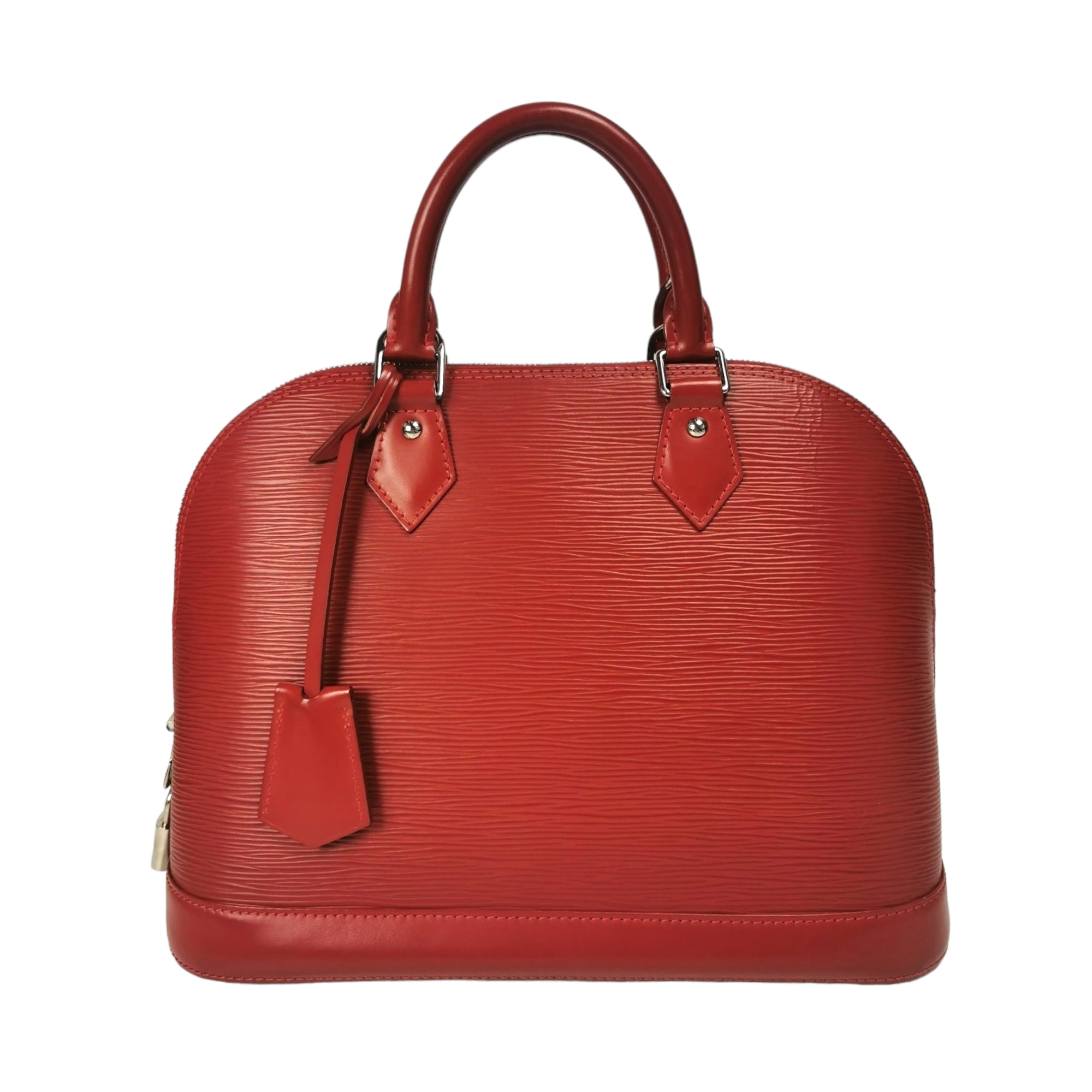 Louis Vuitton Alma PM EPI Leather Satchel Bag