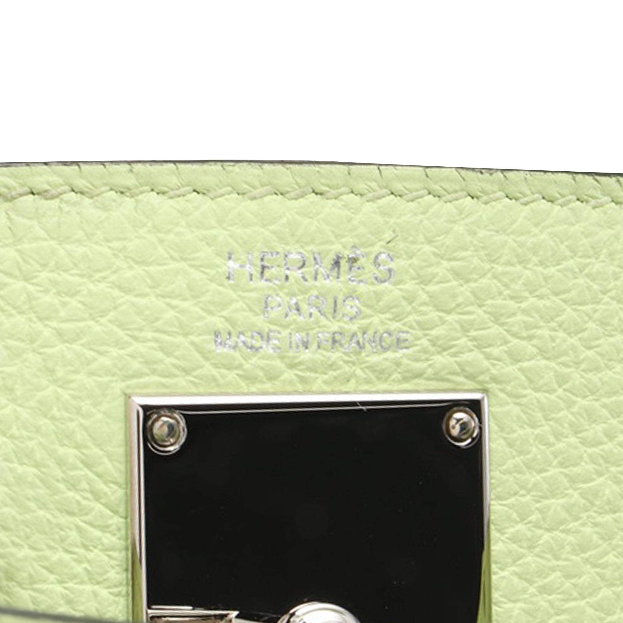 Hermès Kelly Hac A Dos PM Pastel Green Togo