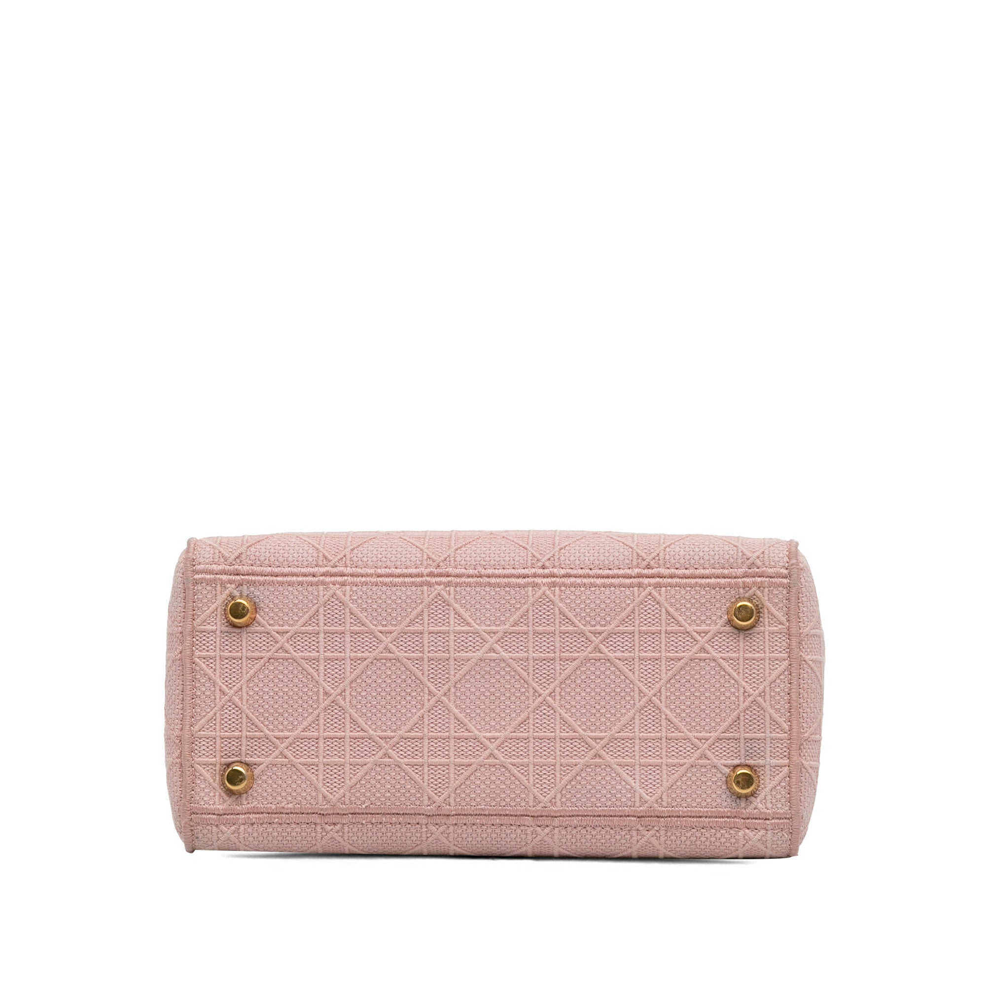 Dior Lady D-Lite Medium Pink Canvas