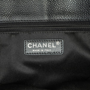 Chanel GST Black Caviar Silver