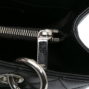 Chanel GST Black Caviar Silver