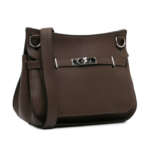 Hermès Jypsiere 28 Brown Clemence