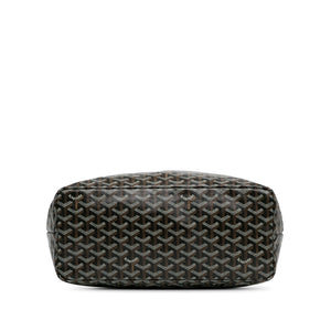 Goyard Saint Louis PM Black Goyardine Canvas