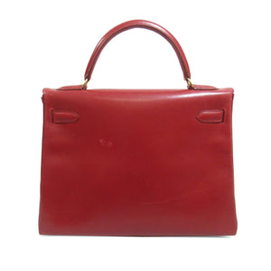 Hermès Kelly Retourne 32 Red Box Calf