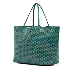 Goyard Saint Louis GM Green Goyardine Canvas