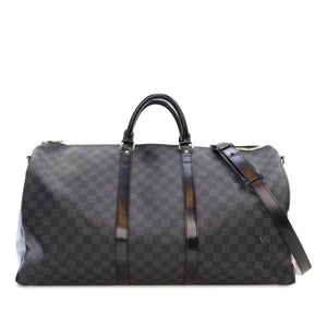 Louis Vuitton Keepall 60 Bandoulière Damier Graphite Canvas