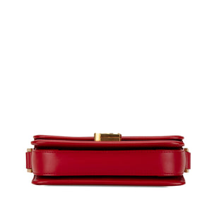 Yves Saint Laurent Solferino Small Red Leather