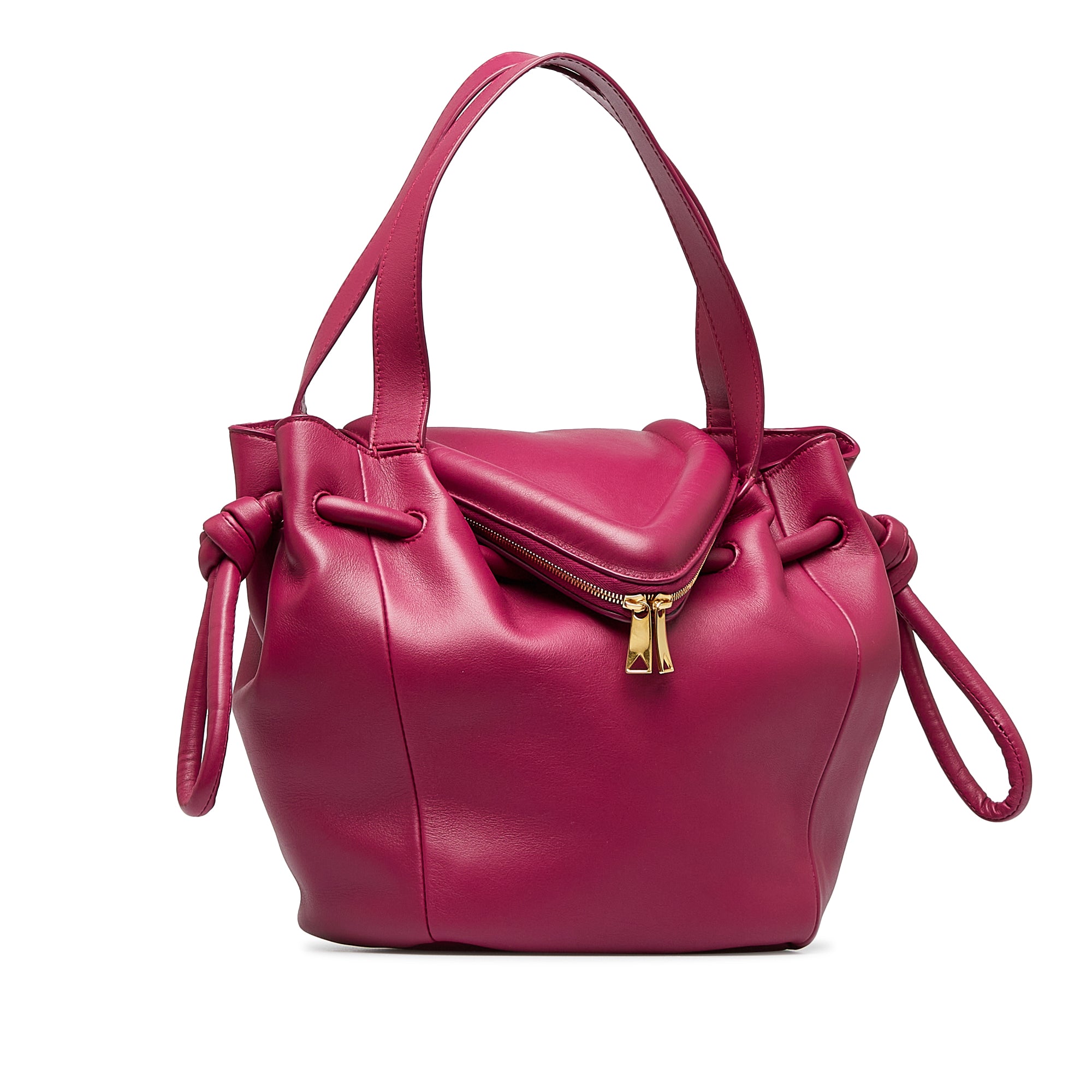 Bottega Veneta Beak Red Leather