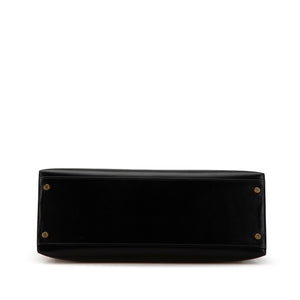 Hermès Kelly 35 Black Boxcalf Gold