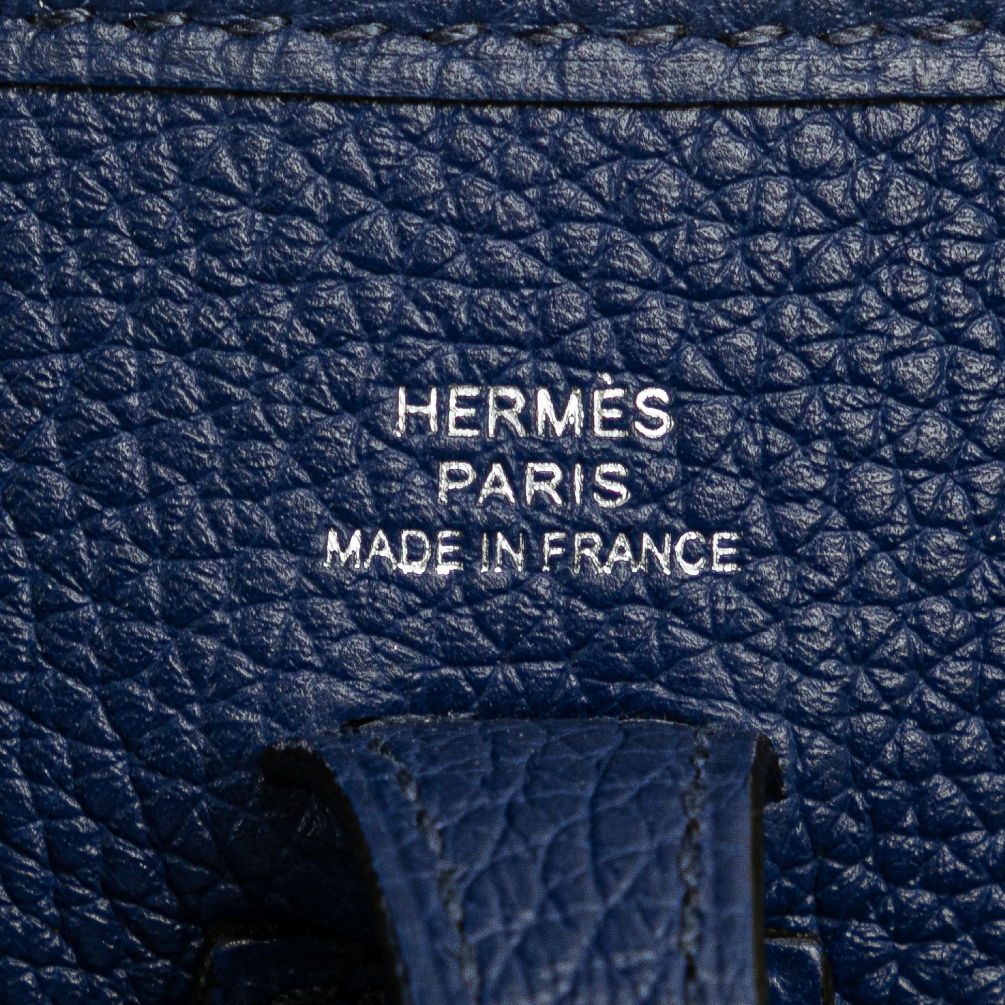 Hermès Evelyne TPM Blue Clemence