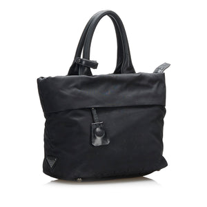 Prada Tessuto Reversible Black Nylon Canvas