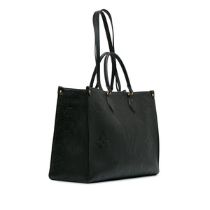 Louis Vuitton Onthego GM Black Monogram Empreinte