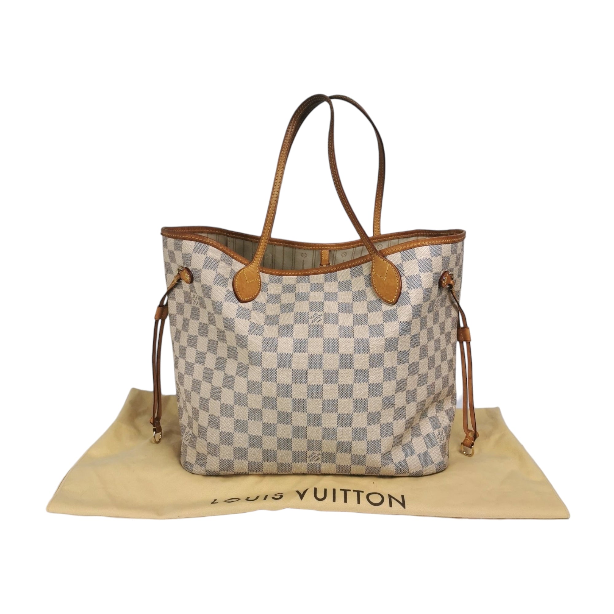 How To Clean Louis Vuitton Bag In 5 Minutes! (NEVERFULL HANDBAG) 