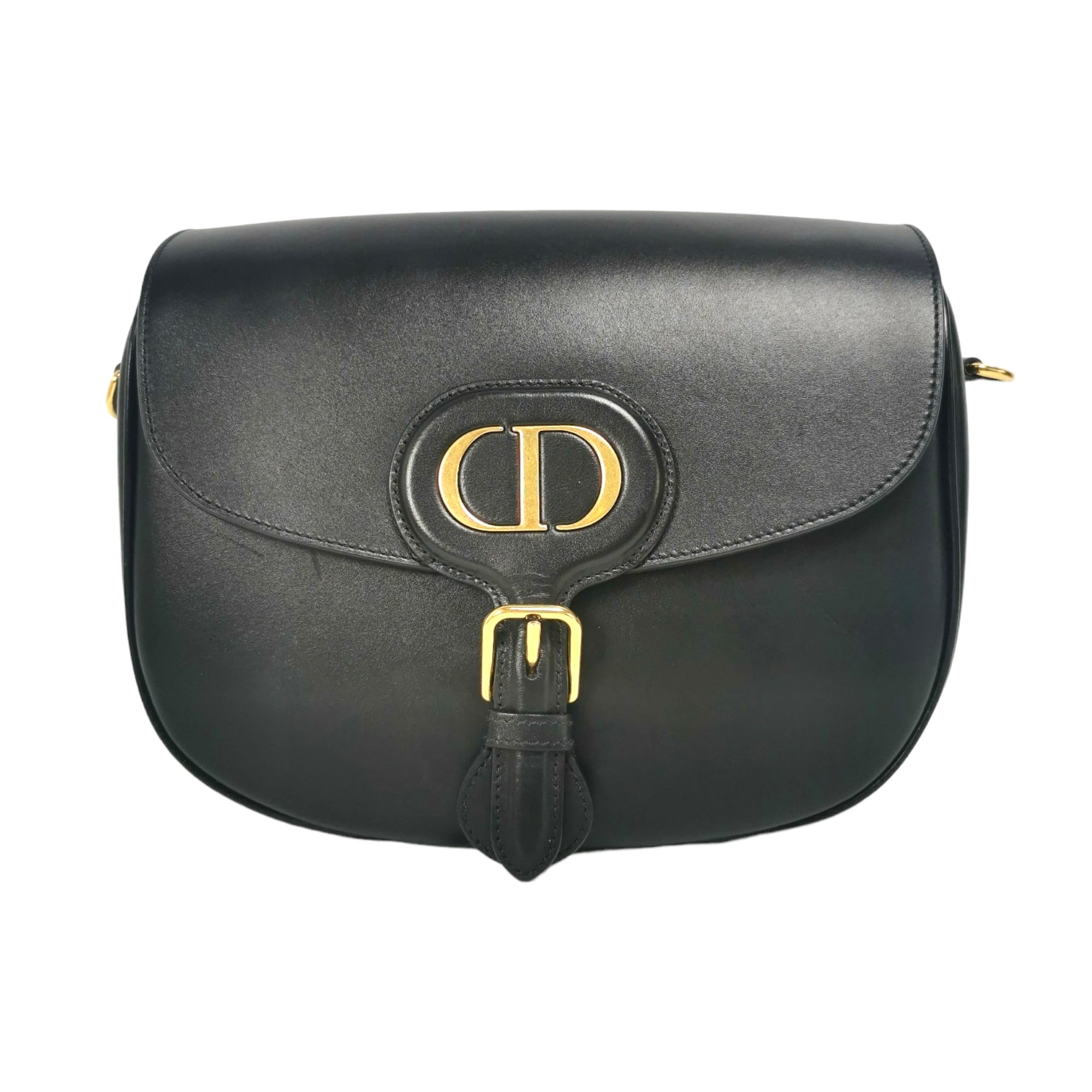 Dior - Small Dior Bobby Bag Black Box Calfskin - Women