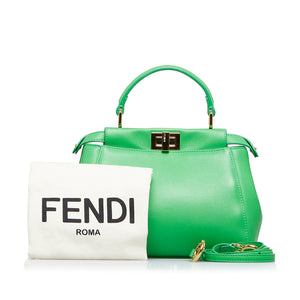 Fendi Peekaboo Mini Green