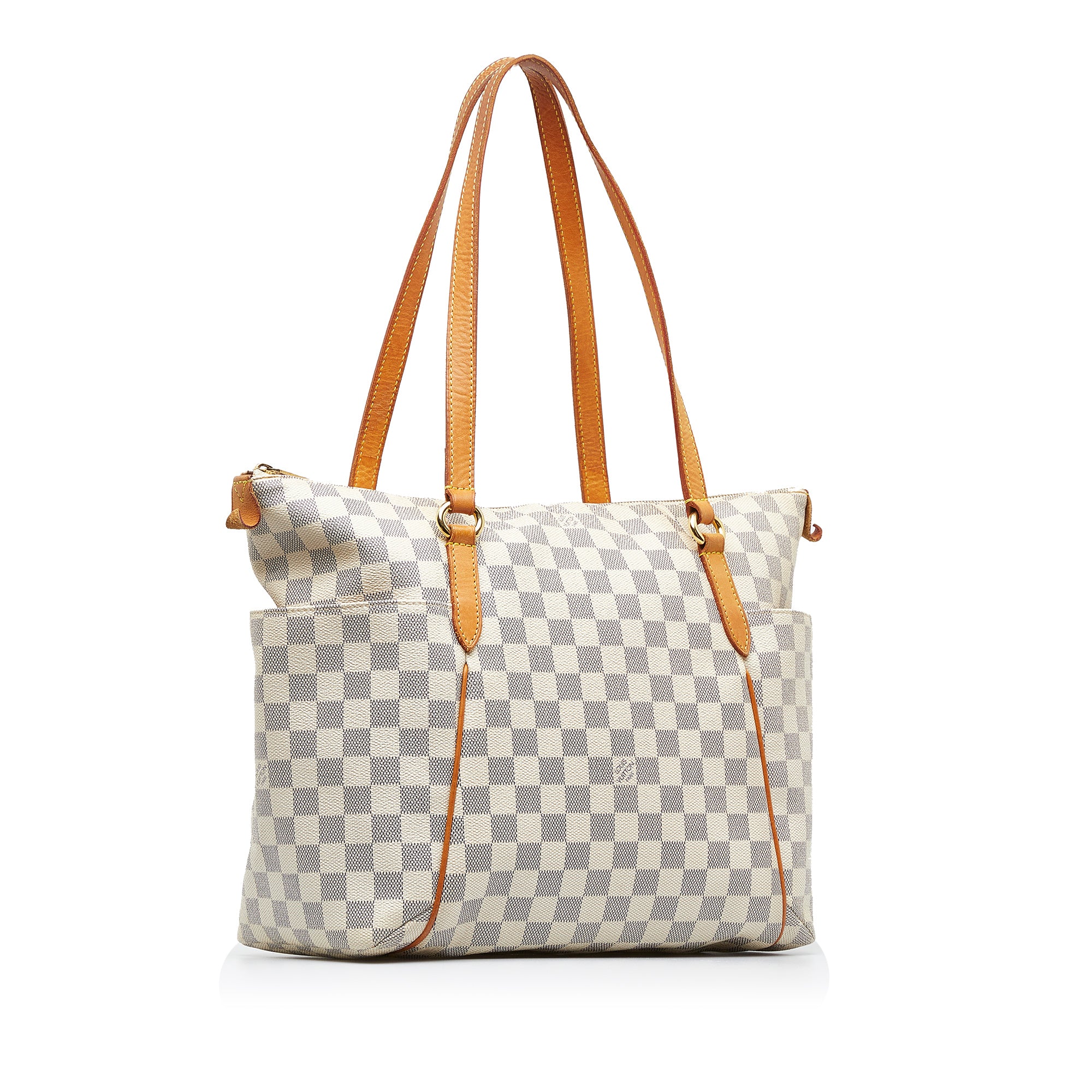 Louis Vuitton Totally MM Damier Ebene Coated Canvas Tote on SALE