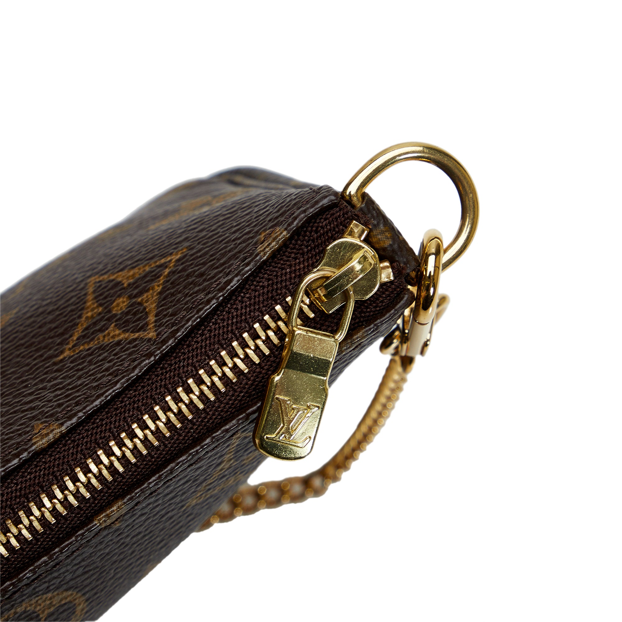 Louis Vuitton Mini Pochette Monogram Bag - Farfetch