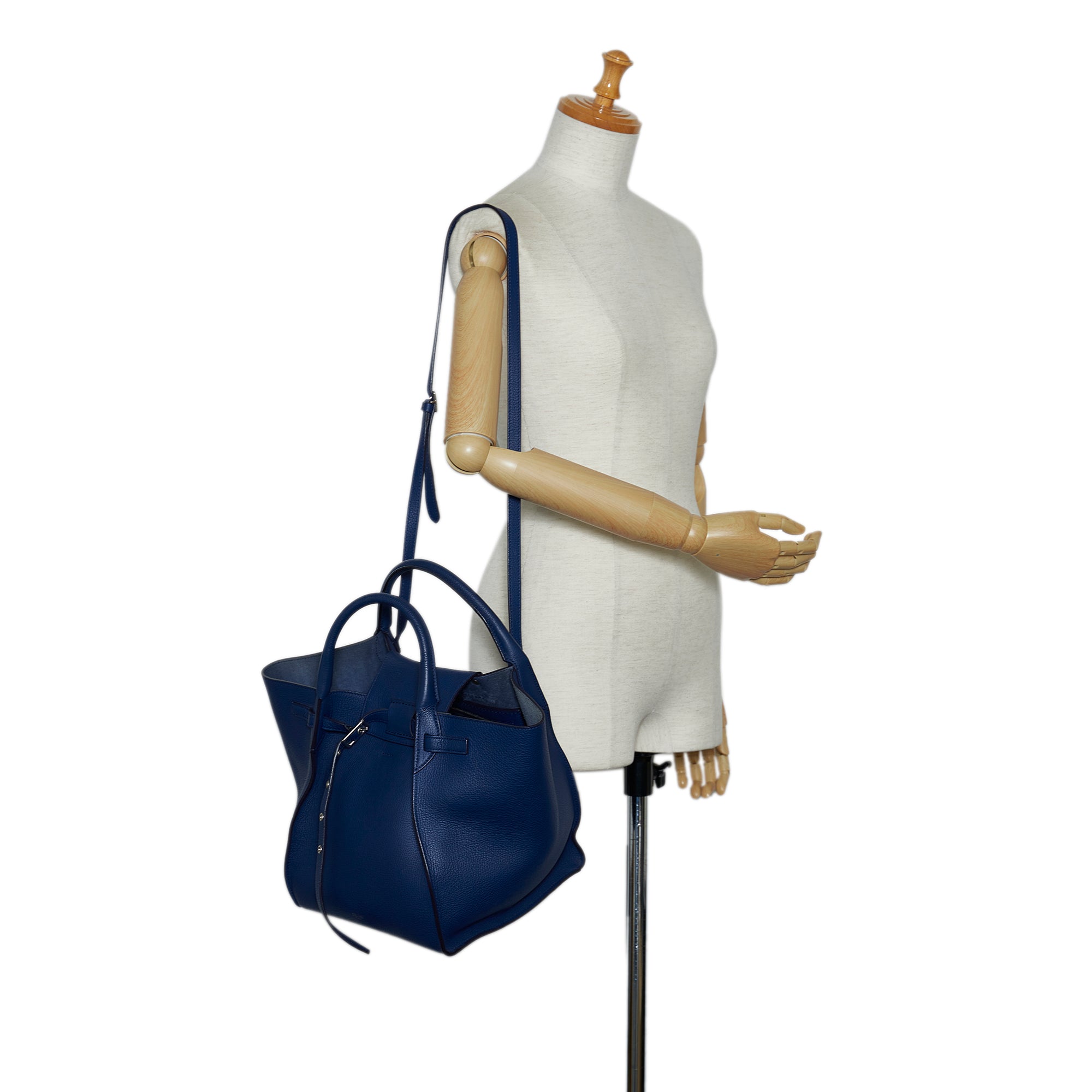 Celine Big Bag Small Blue Calfskin