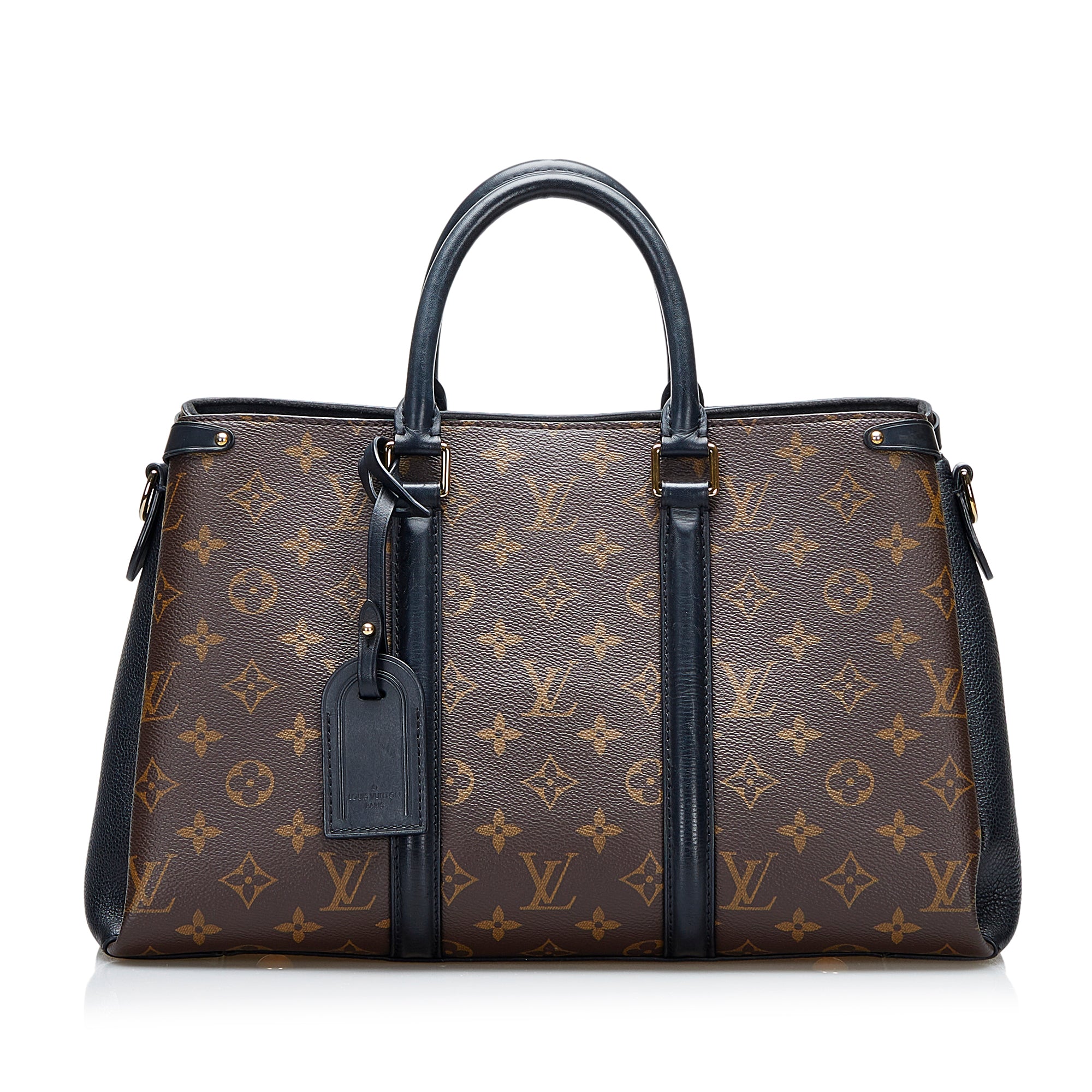 Louis Vuitton Soufflot MM Black Monogram Canvas