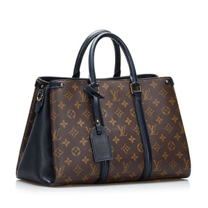 Louis Vuitton Soufflot MM Black Monogram Canvas