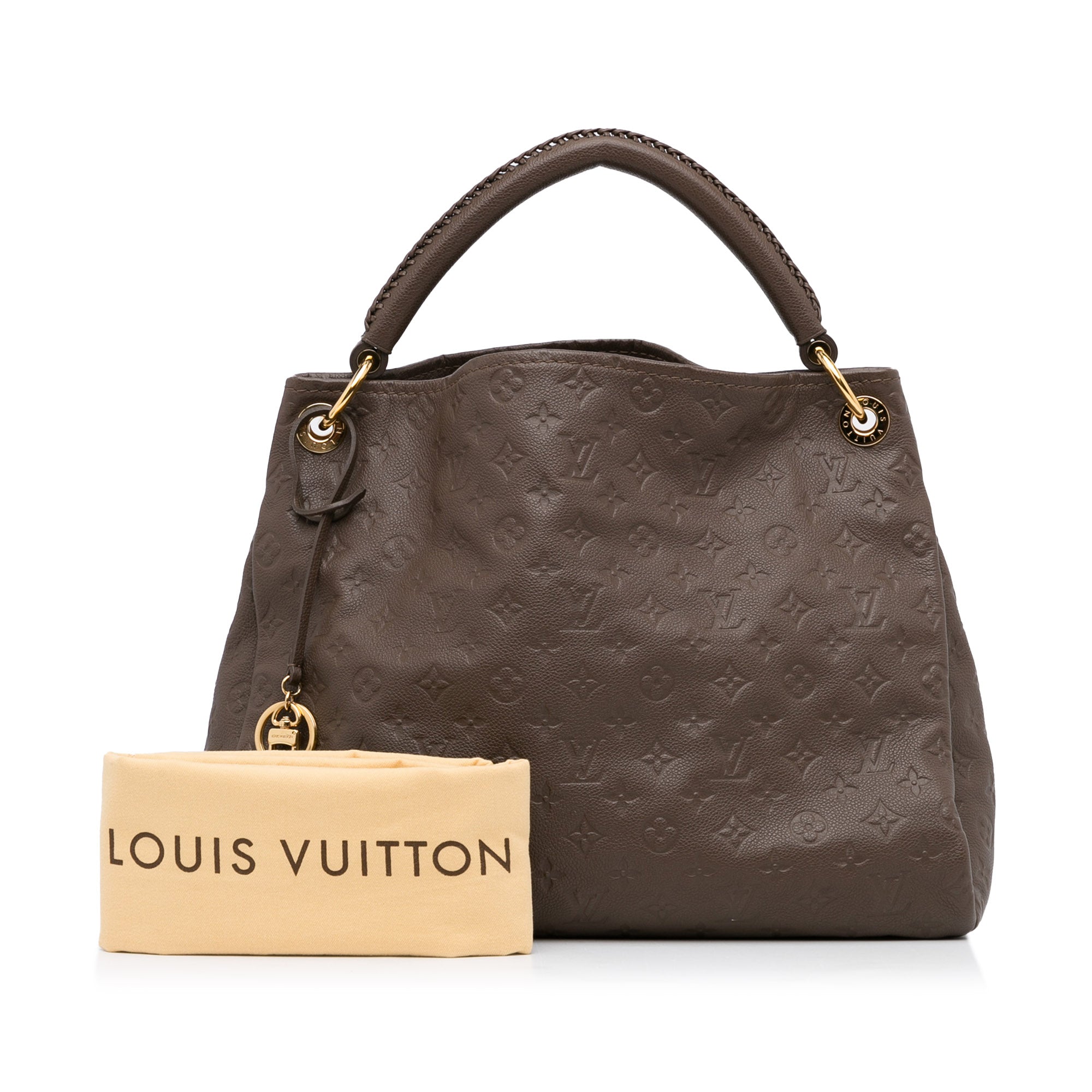 Louis Vuitton Artsy MM Monogram Empreinte Infini Tote Hand Bag