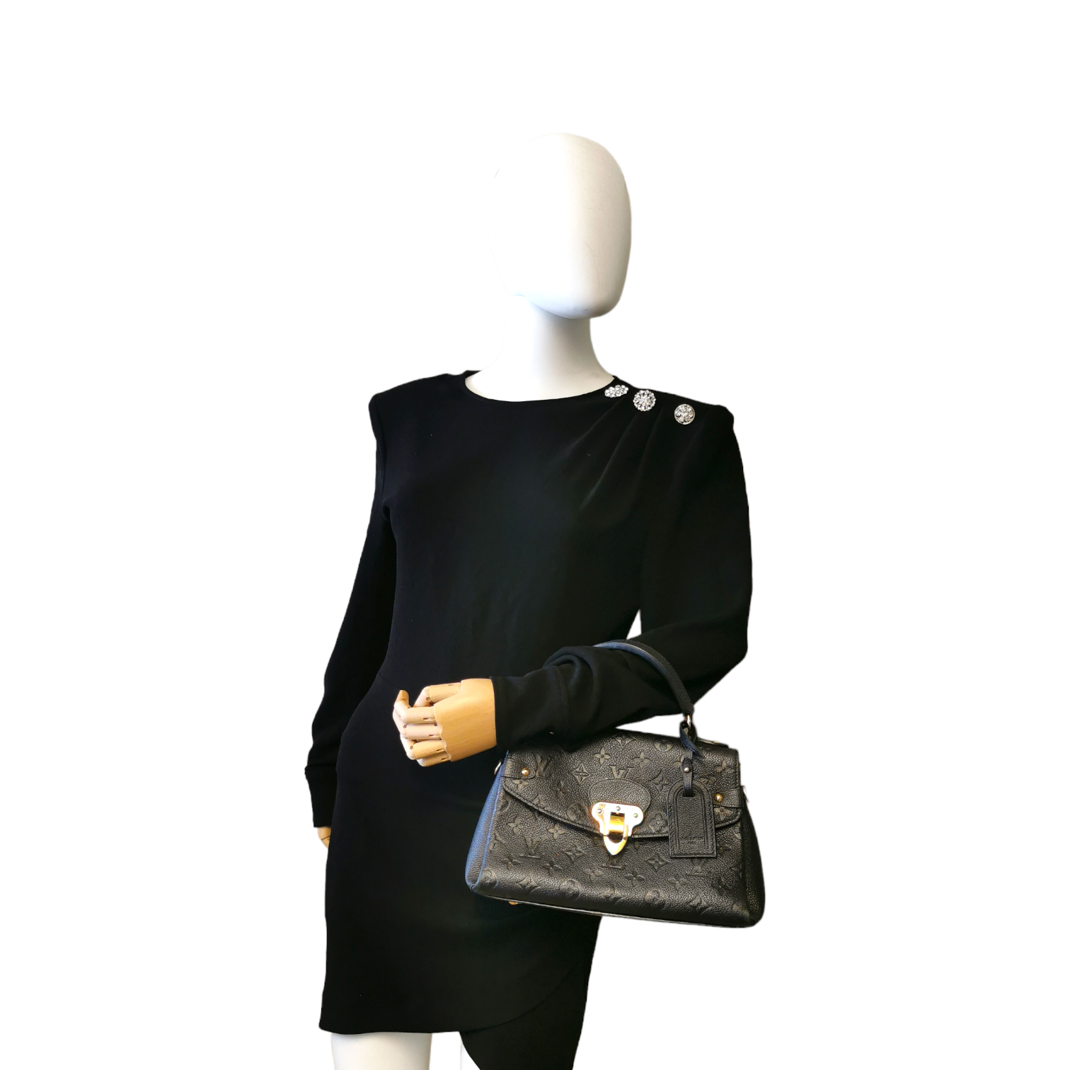 Louis Vuitton Georges Bb in Black