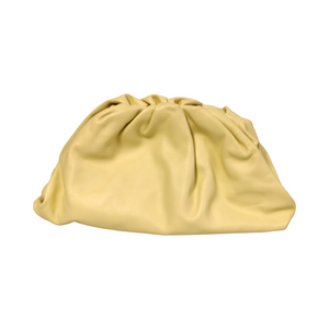 Bottega Veneta the Pouch Clutch Yellow