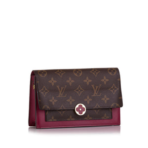 Louis Vuitton Flore Wallet On Chain Monogram Canvas